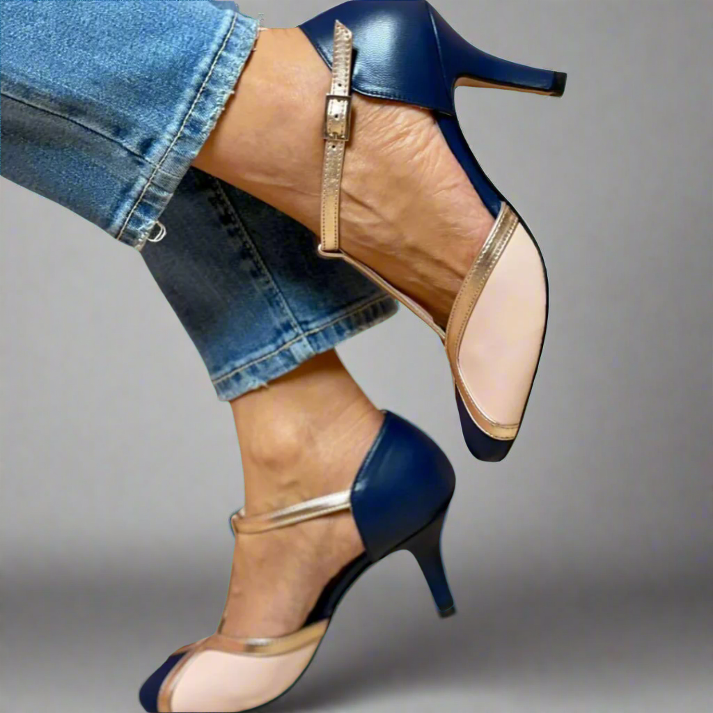 Brunhilde | Elegant Comfort Heeled Sandals