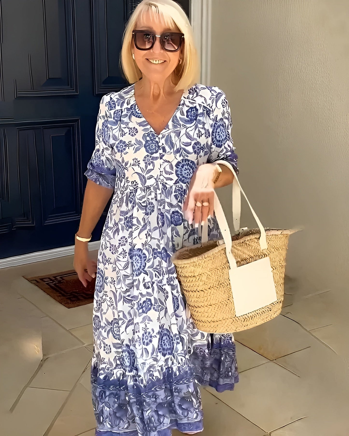 Evelyne | Elegant Flower Dress