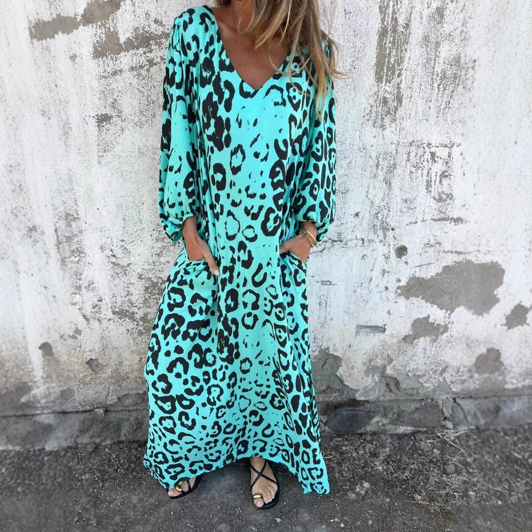 Denise | Chic Leopard Print Dress