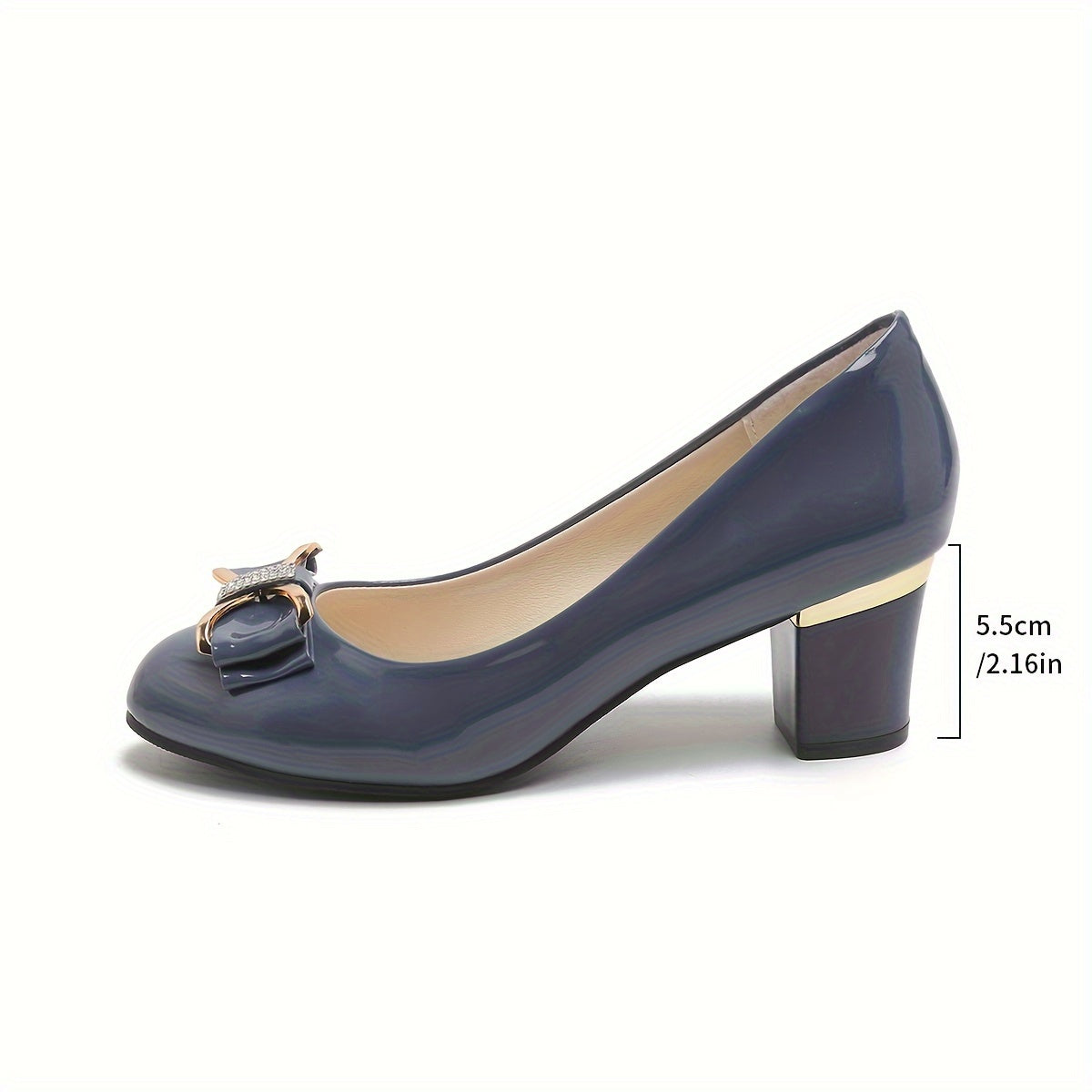 Bella | Bowknot Block Heels