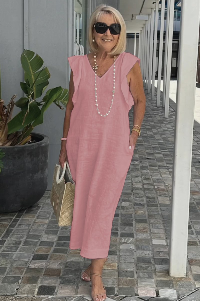 Reina | Elegant Tummy Coverage Dress