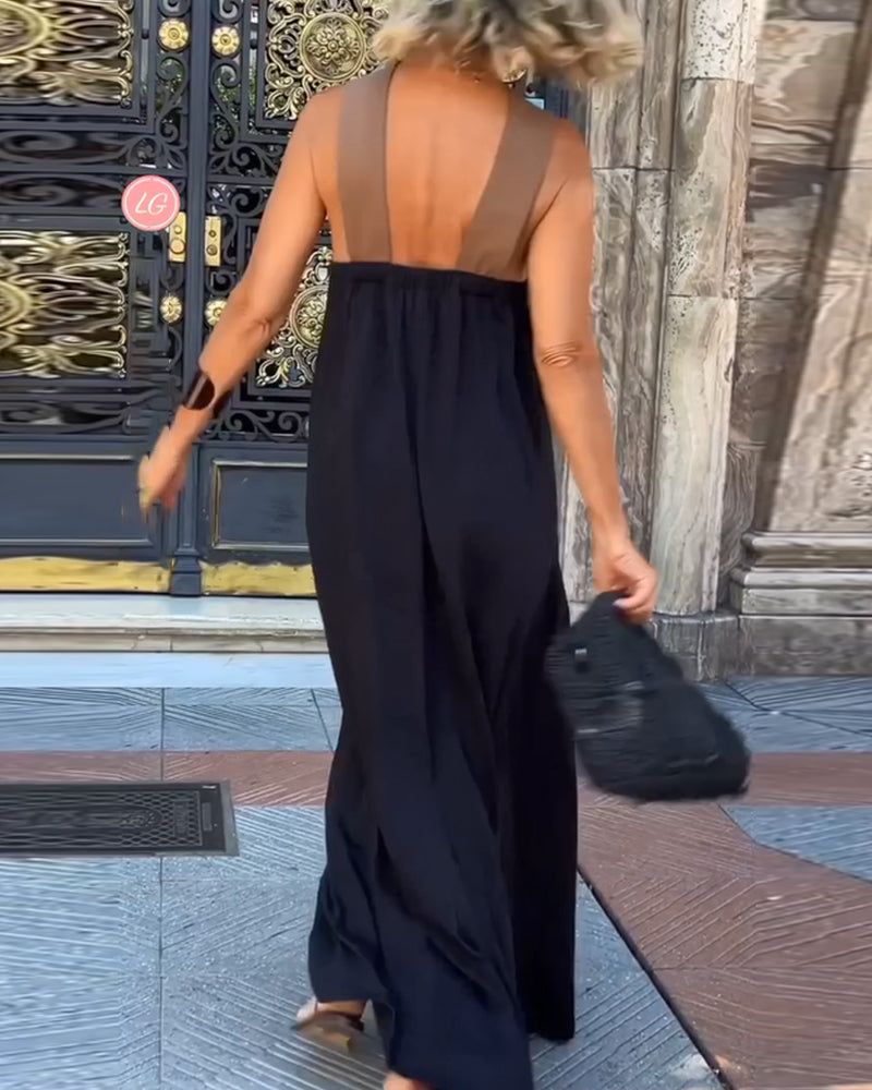 Aria | Classy Cross-Border Ankle-Length Dress