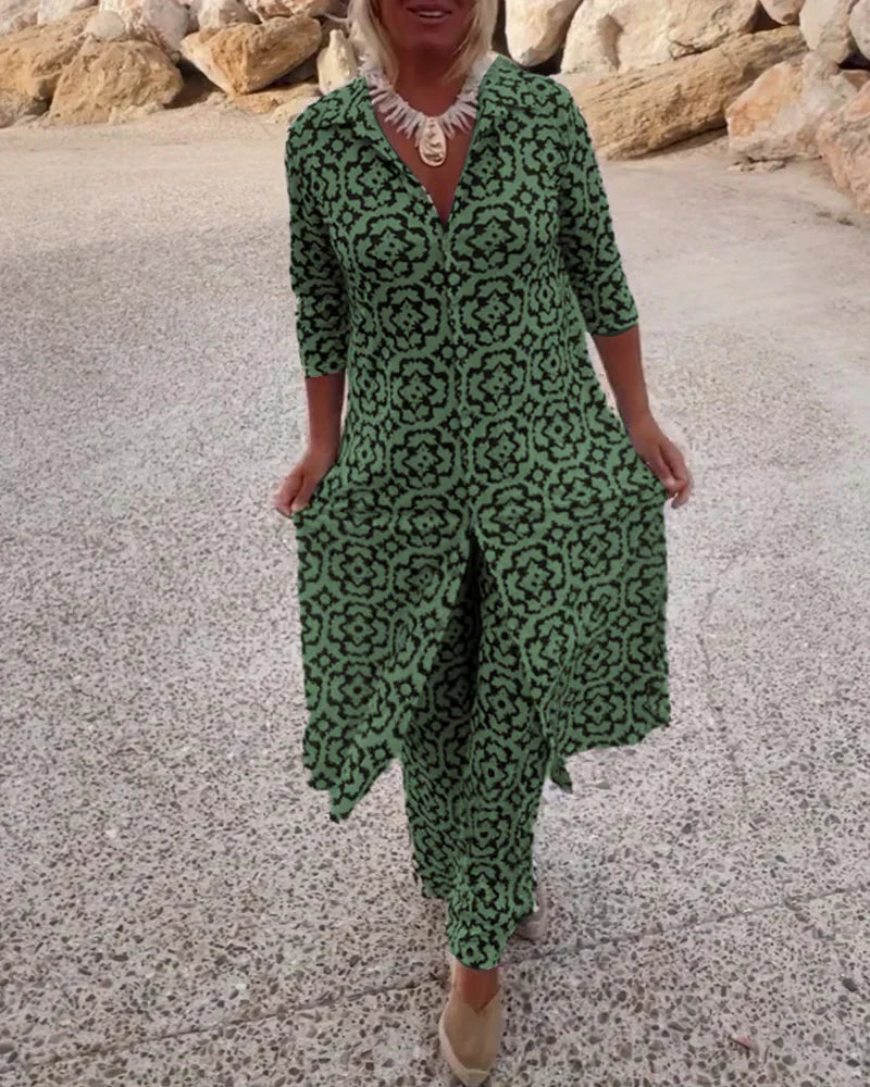 Mavis | Geometric Printed Set