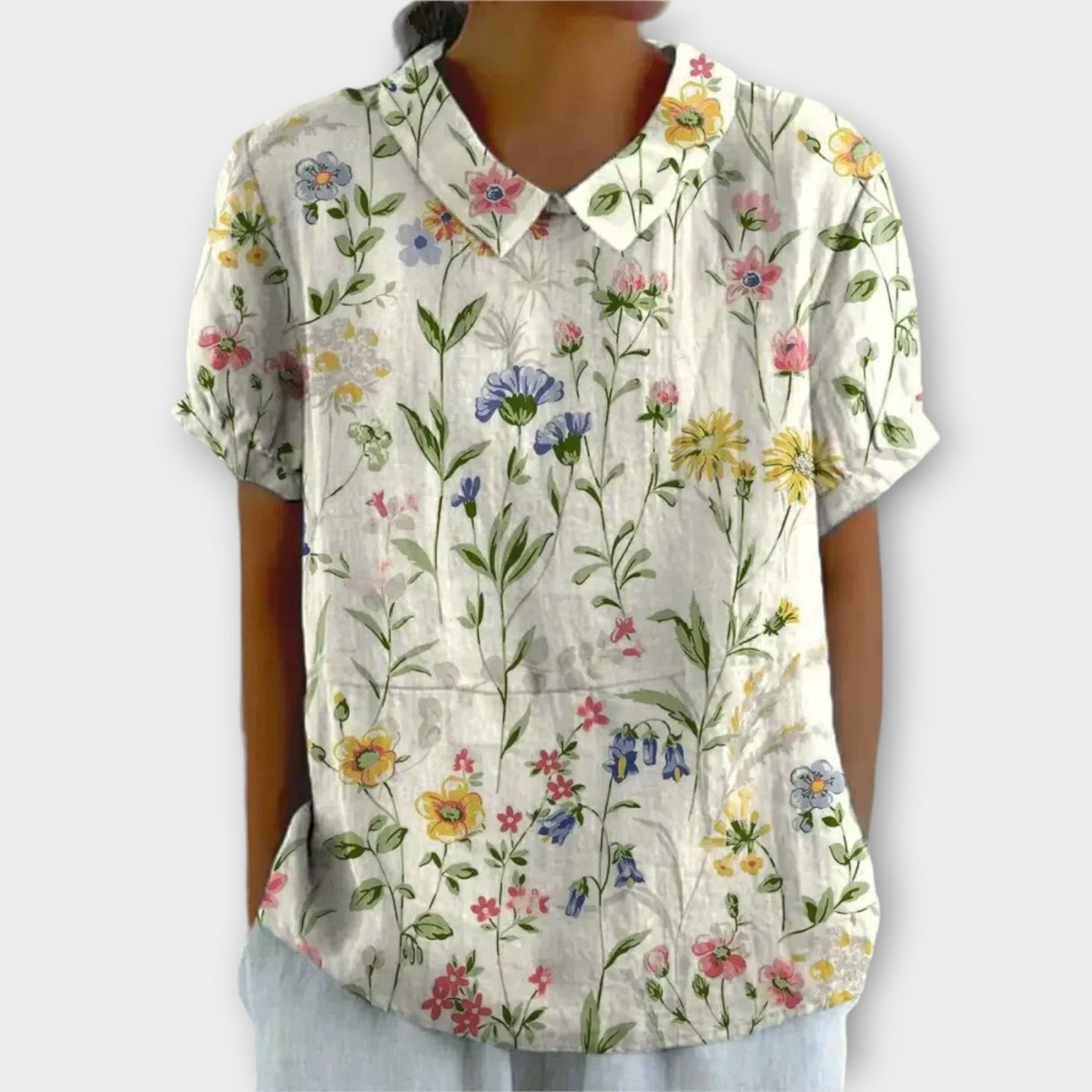 Charlotte | Floral Elegant Blouse