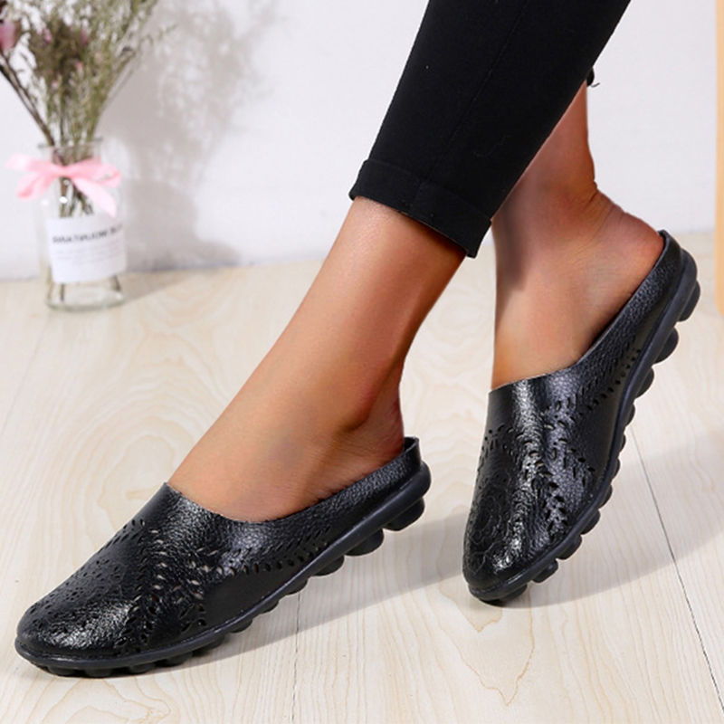 Una | Breathable Non-Slip Flat Slippers