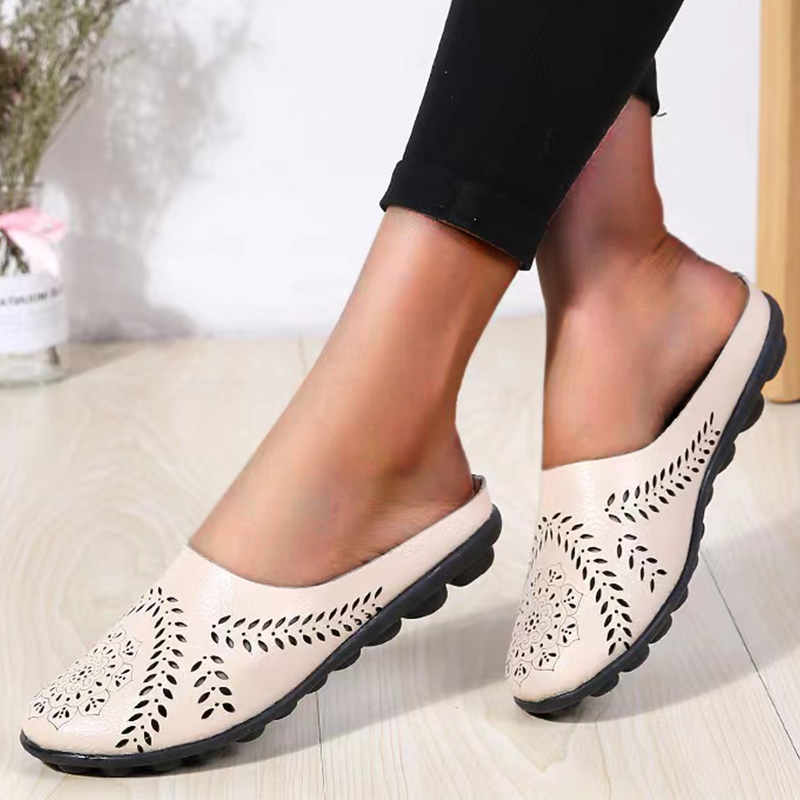 Una | Breathable Non-Slip Flat Slippers