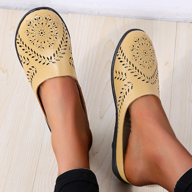 Una | Breathable Non-Slip Flat Slippers