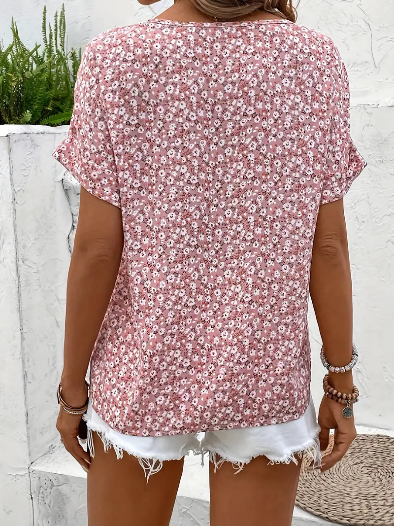 Jelena | Stylish Buttons Summer Top