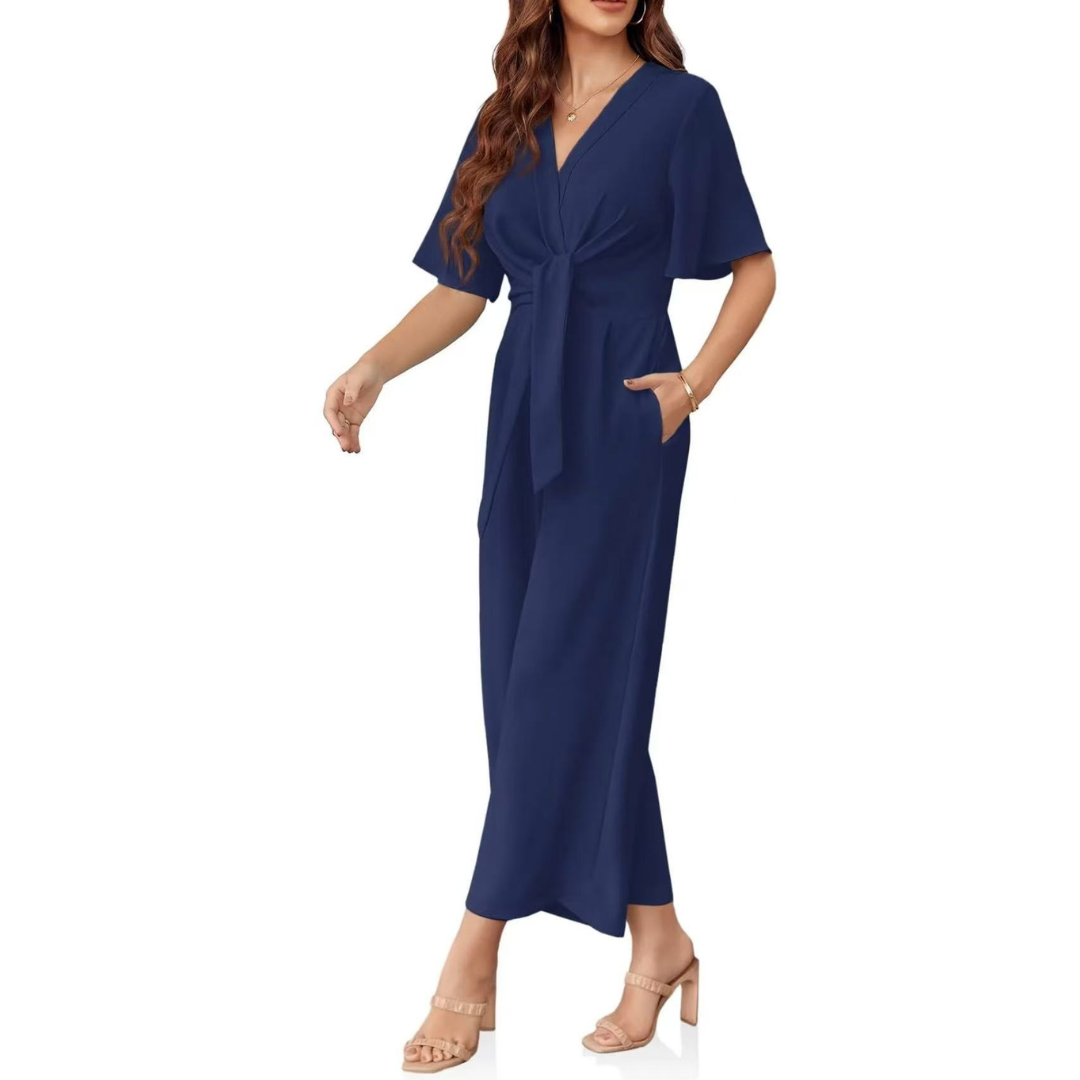 Gabriella | Elegant Summer Tie Knot Jumpsuits