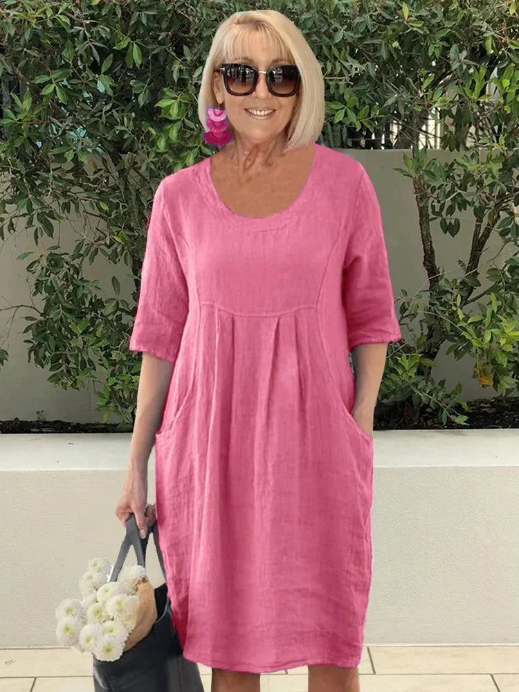 Noara | Casual Pocket Tunic Dress