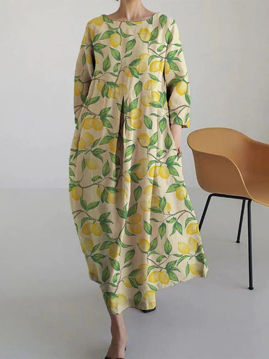Aurora | Summer Midi Floral Dress