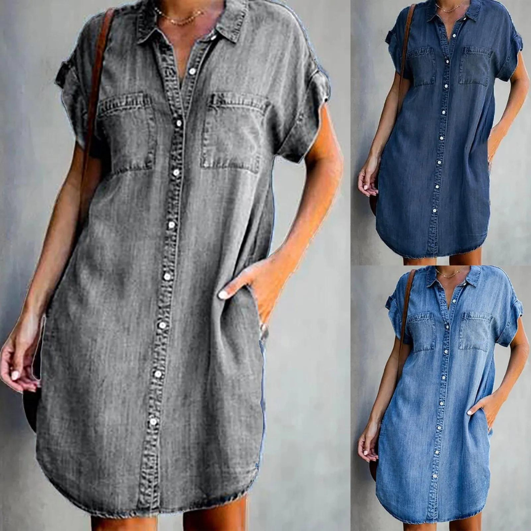 Tessa | Classic Tummy Covering Dress