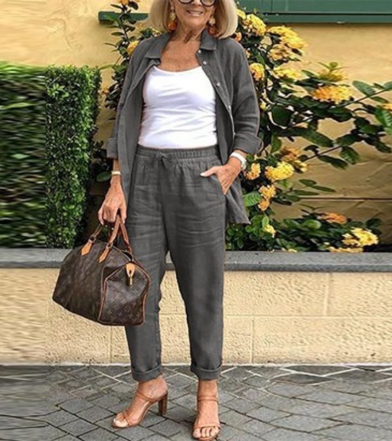 Martina | Shirt and Trousers Set