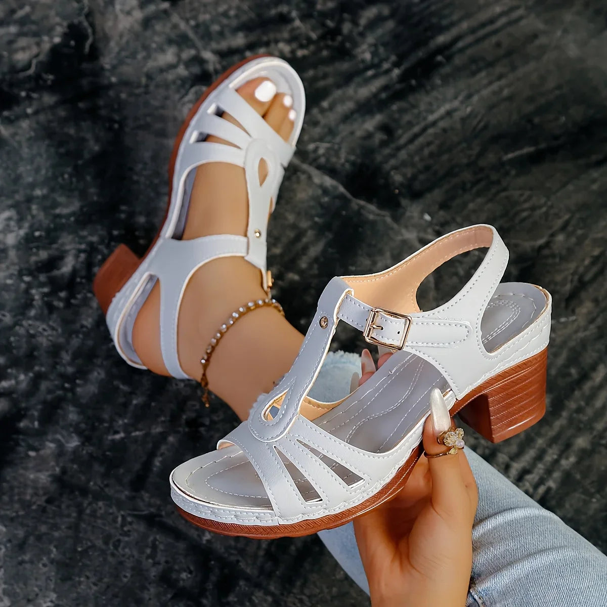 Elisa | Orthopedic Sandals for Women with Thick Platform