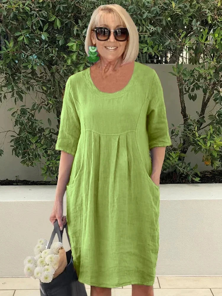 Noara | Casual Pocket Tunic Dress