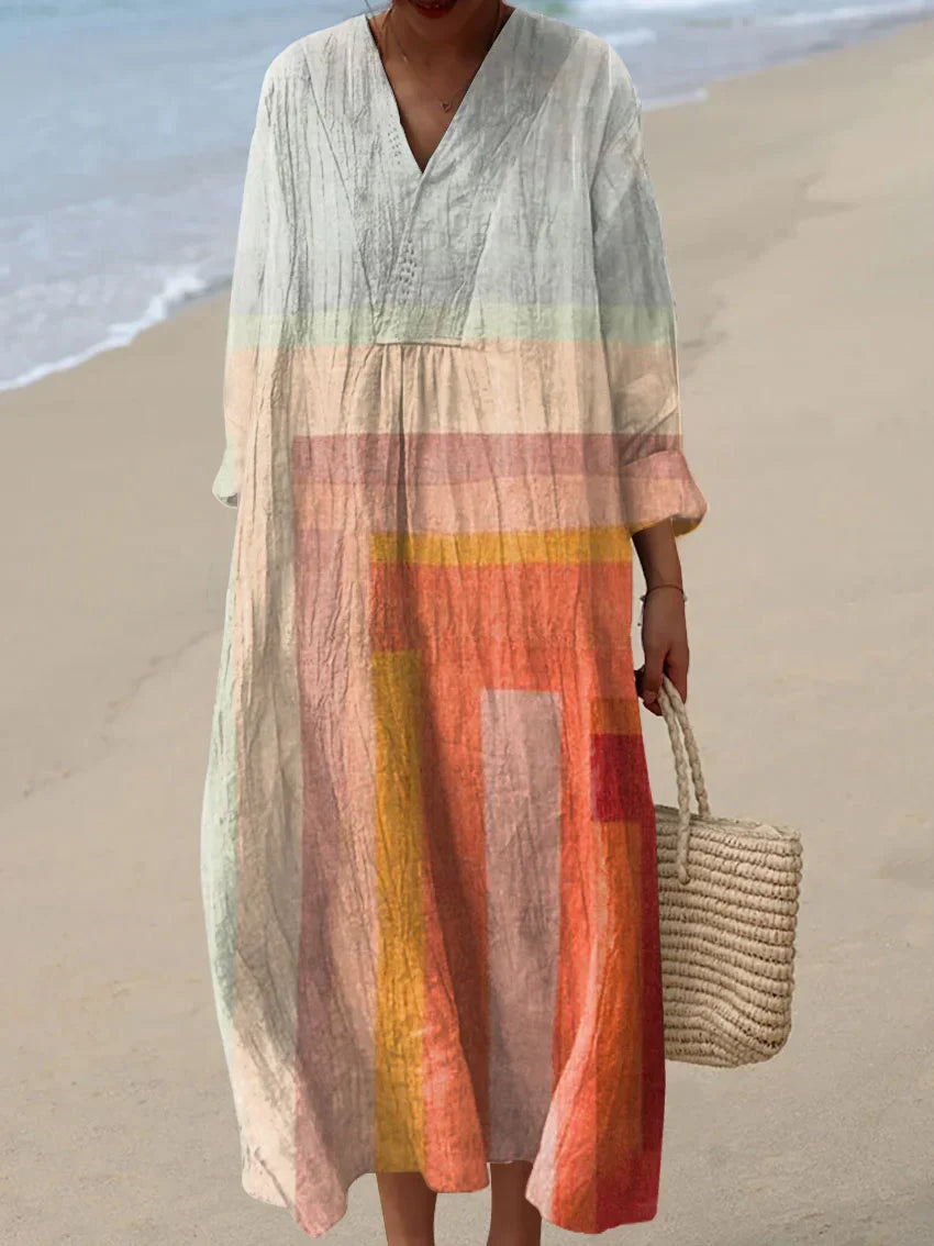 Bea | Relaxed Fit Colorful Flowy Dress