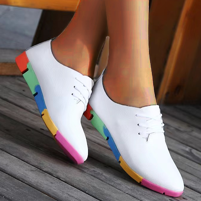 Poppy | Colorful Lace-Up Shoes