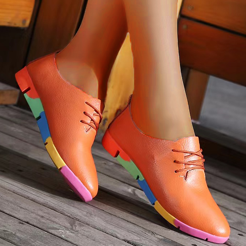 Poppy | Colorful Lace-Up Shoes