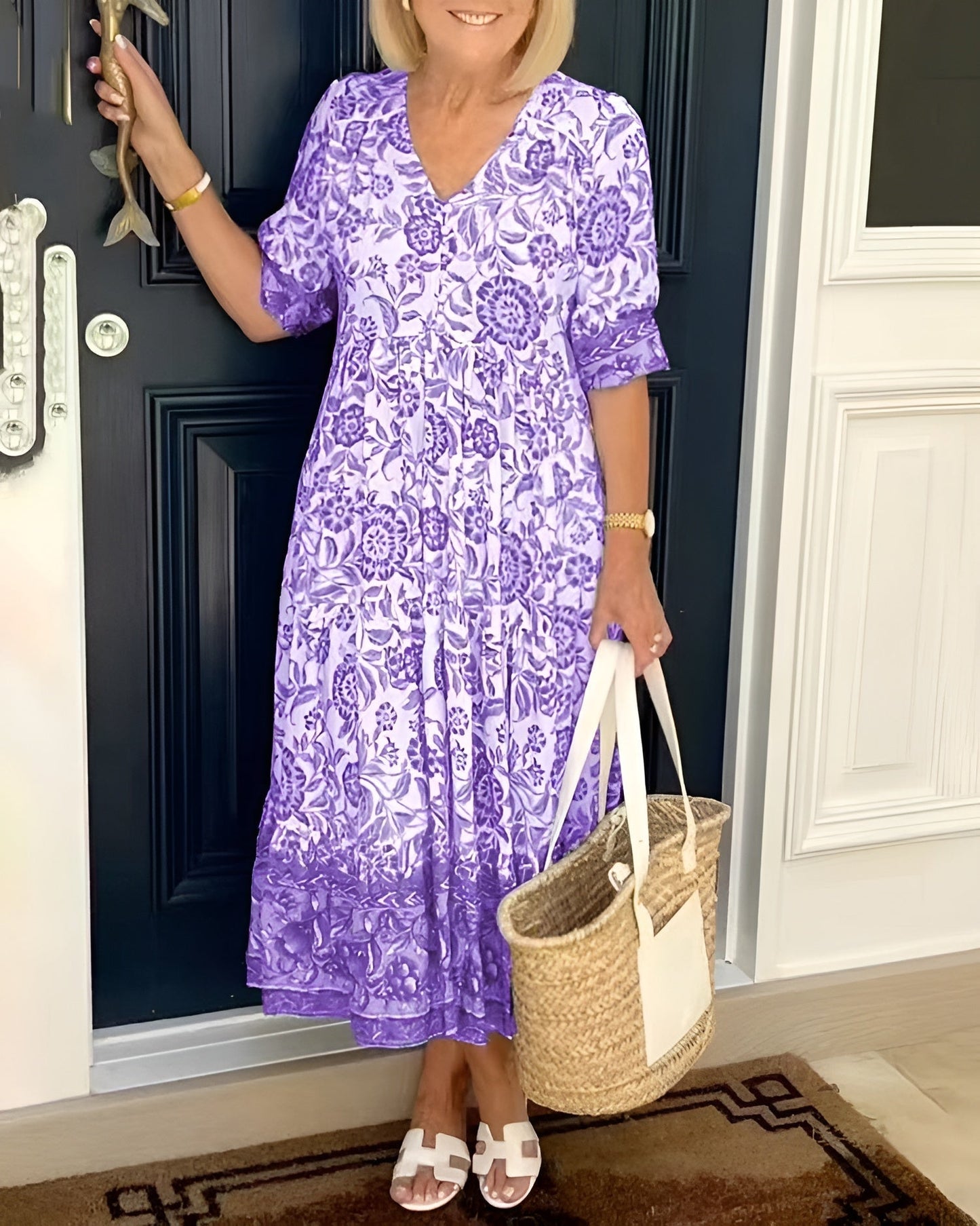 Evelyne | Elegant Flower Dress