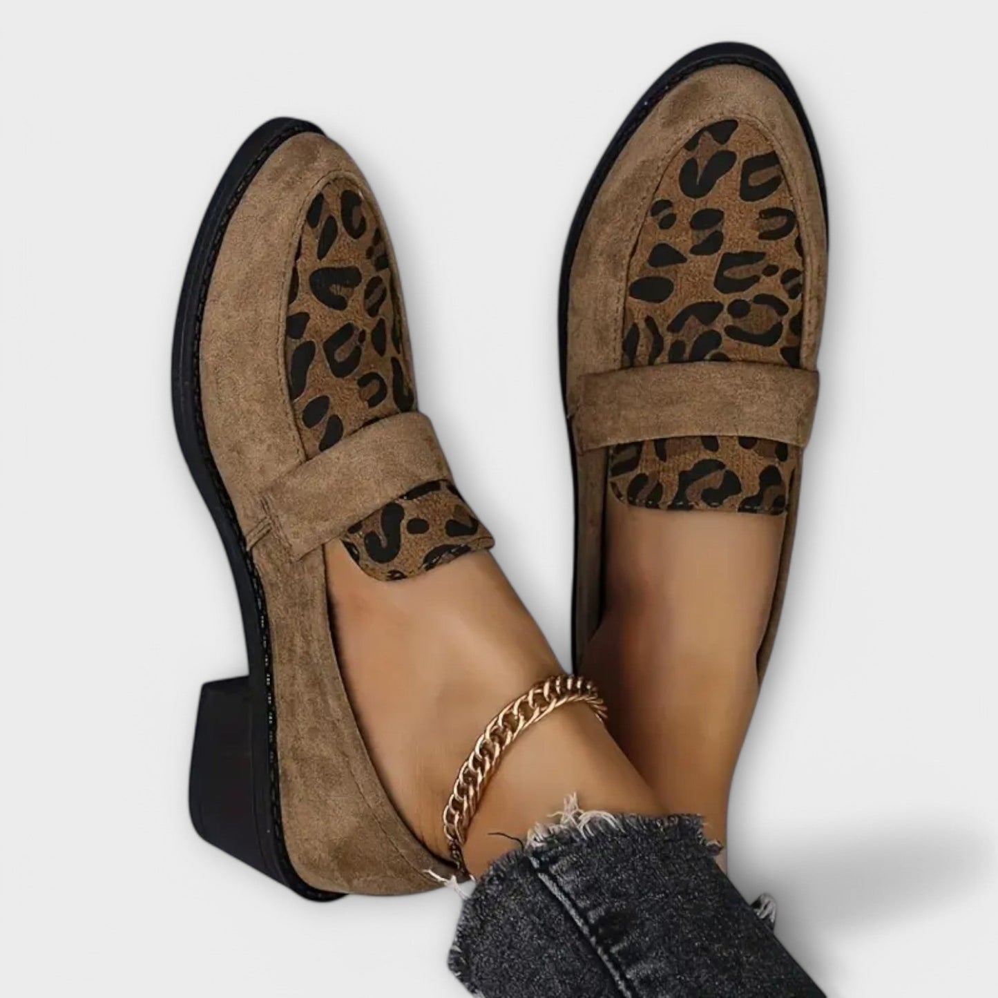 Karla | Elegant Women's Shoes With Leopard Print