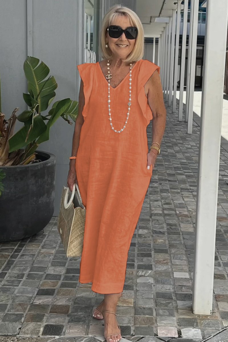 Reina | Elegant Tummy Coverage Dress