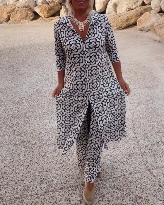 Mavis | Geometric Printed Set