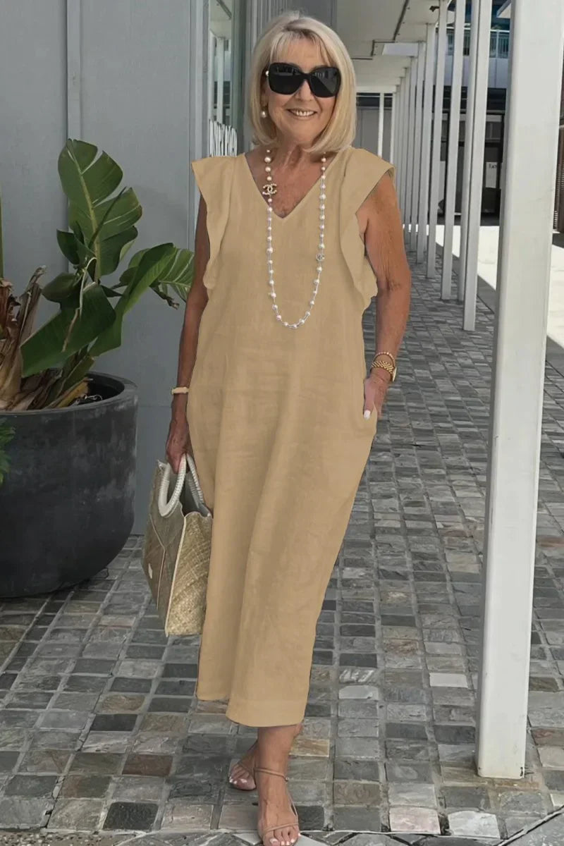 Reina | Elegant Tummy Coverage Dress
