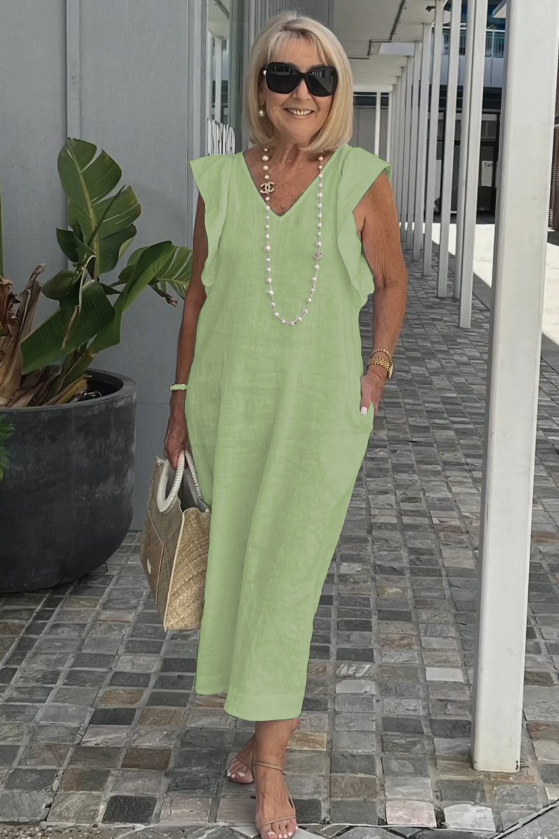 Reina | Elegant Tummy Coverage Dress