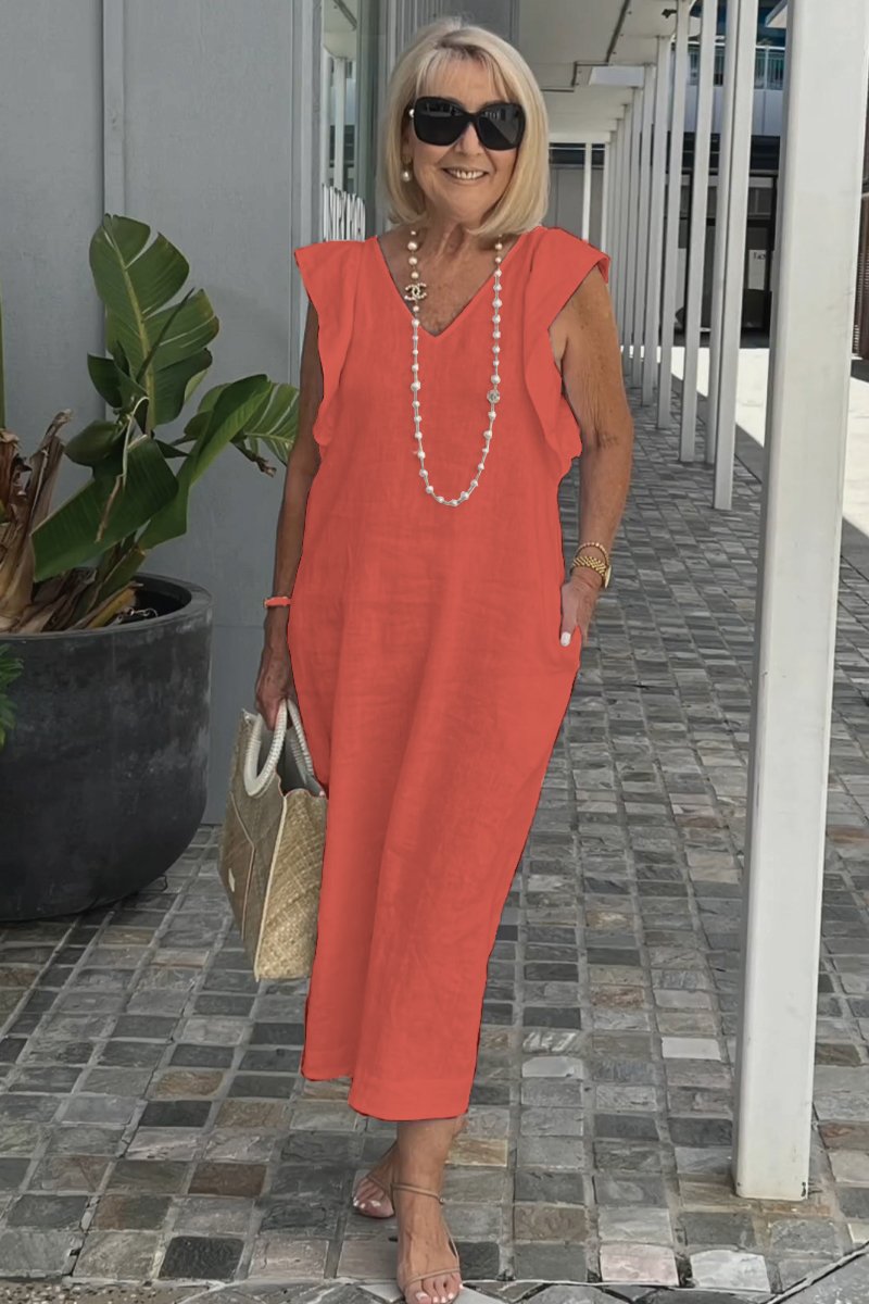 Reina | Elegant Tummy Coverage Dress