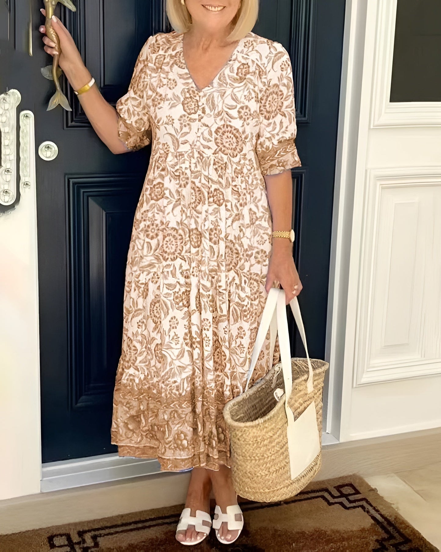 Evelyne | Elegant Flower Dress