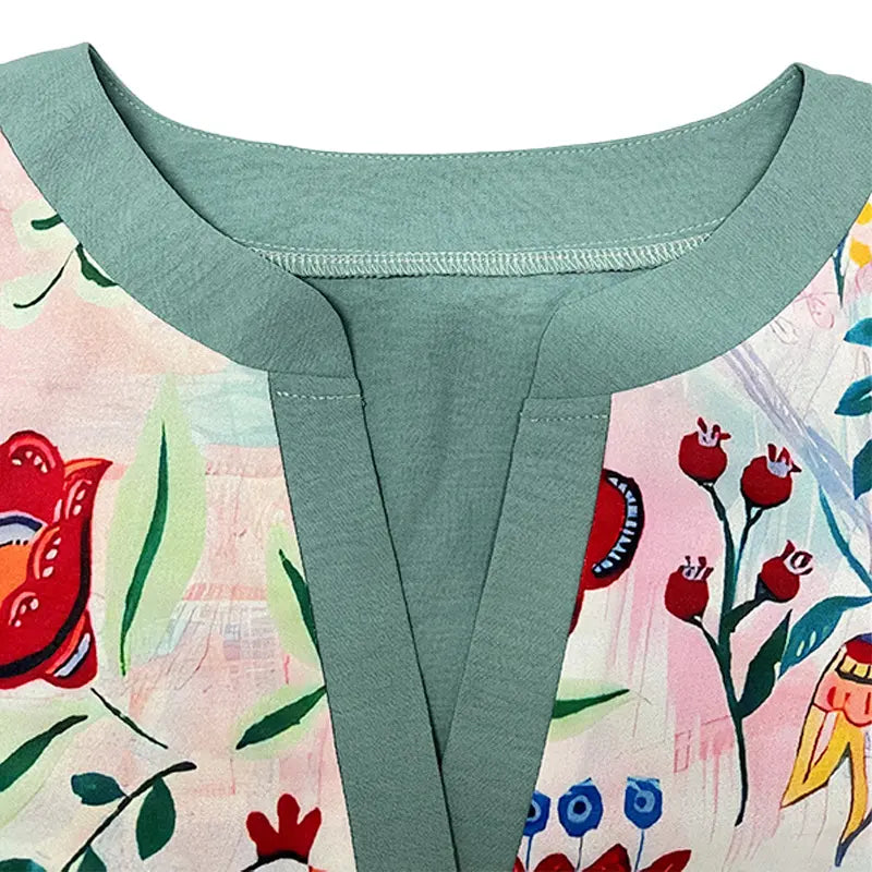 Amarri | Classy Mixed Floral Vintage Blouse