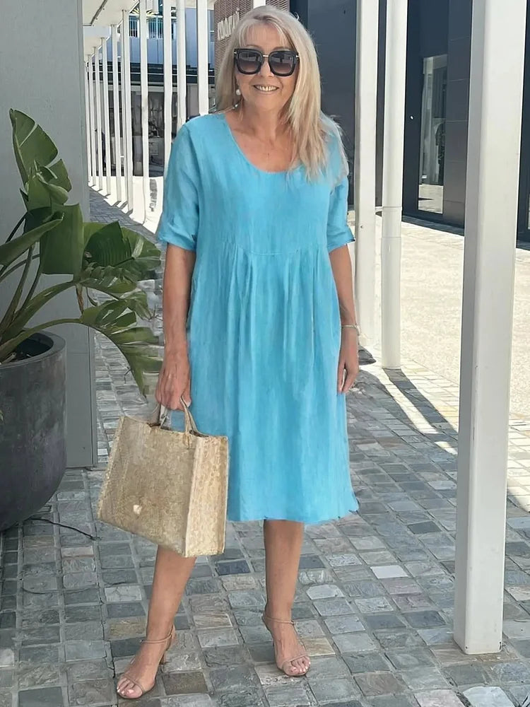 Noara | Casual Pocket Tunic Dress