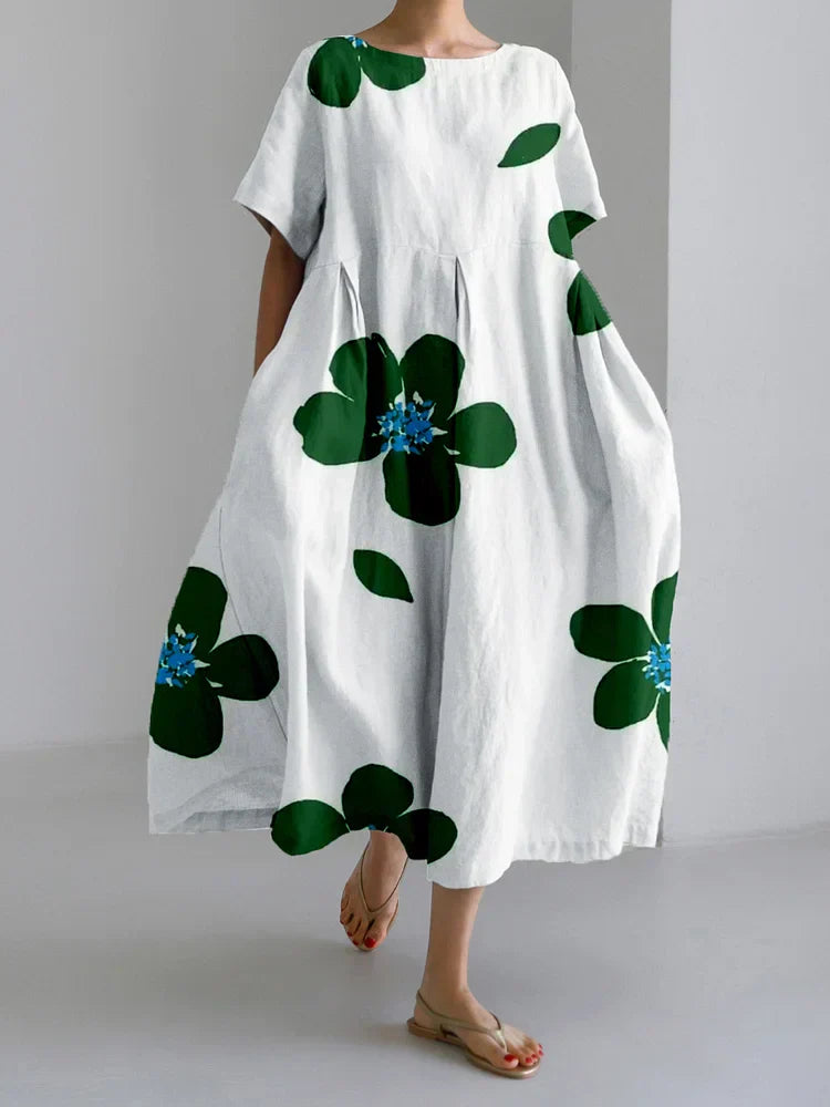 Caterina | Summer Dress With Vibrant Flowers
