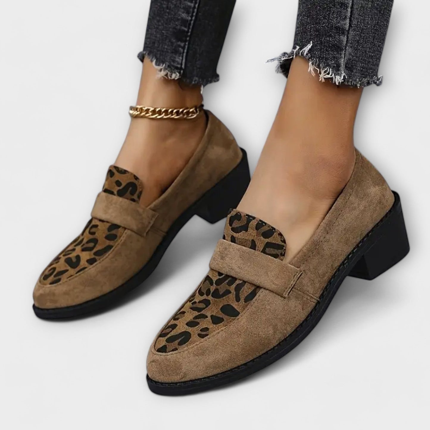 Karla | Elegant Women's Shoes With Leopard Print