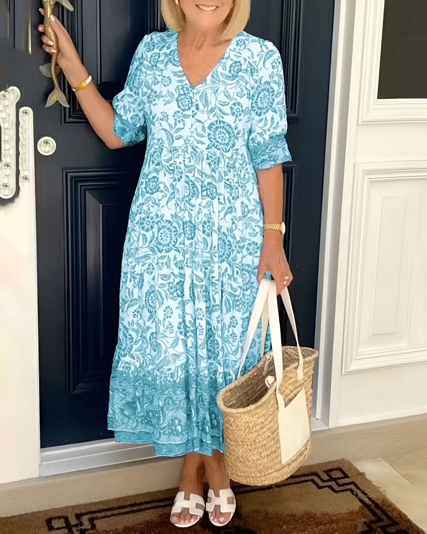 Evelyne | Elegant Flower Dress