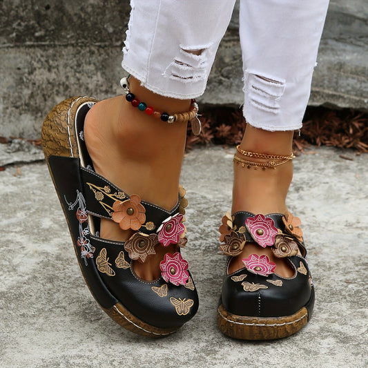 Oprah | Elegant Non-Slip Wedge Sandals