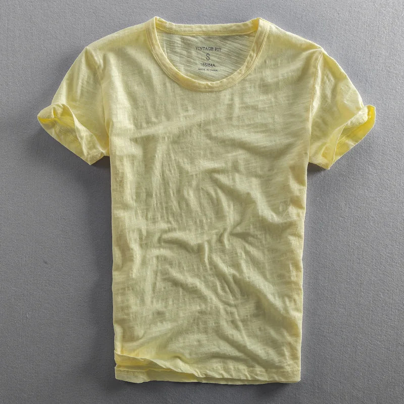 Men's Casual Vintage Short Sleeve T-Shirt