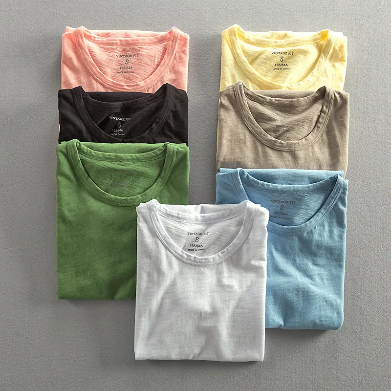 Men's Casual Vintage Short Sleeve T-Shirt