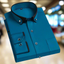 Men's Classic Collar Long Sleeve Dress Shirt