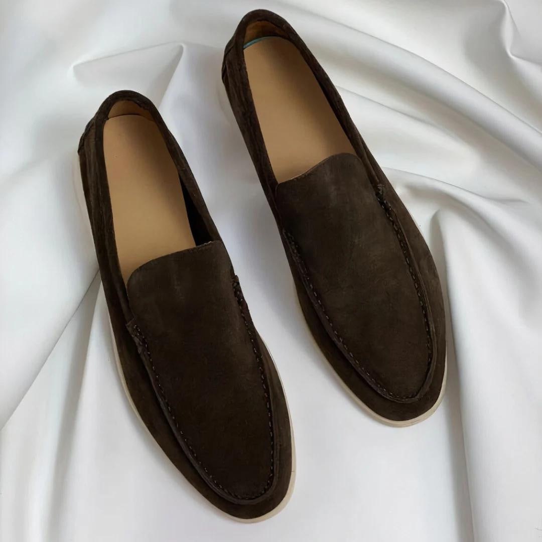 Men's Comfortable Faux Suede Slip On Loafers
