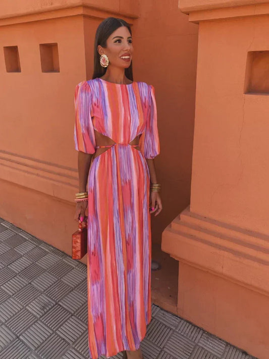 Paloma | Elegant Dress With Cutouts