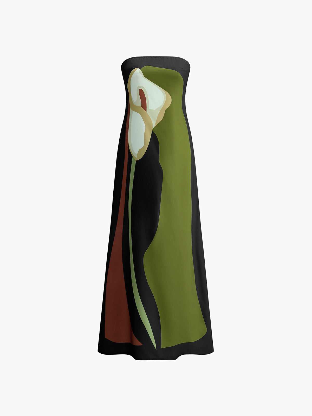 Harper | Long Strapless Dress