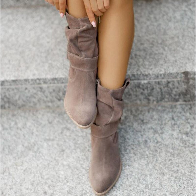 Lara | Ankle Boots With Zipper