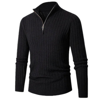 Comfortable Quarter Zip Sweater for Men
