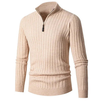Comfortable Quarter Zip Sweater for Men