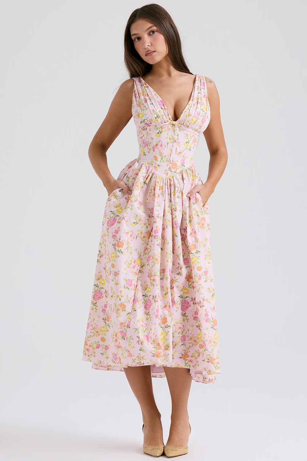 Sarah | Summer Midi Dress
