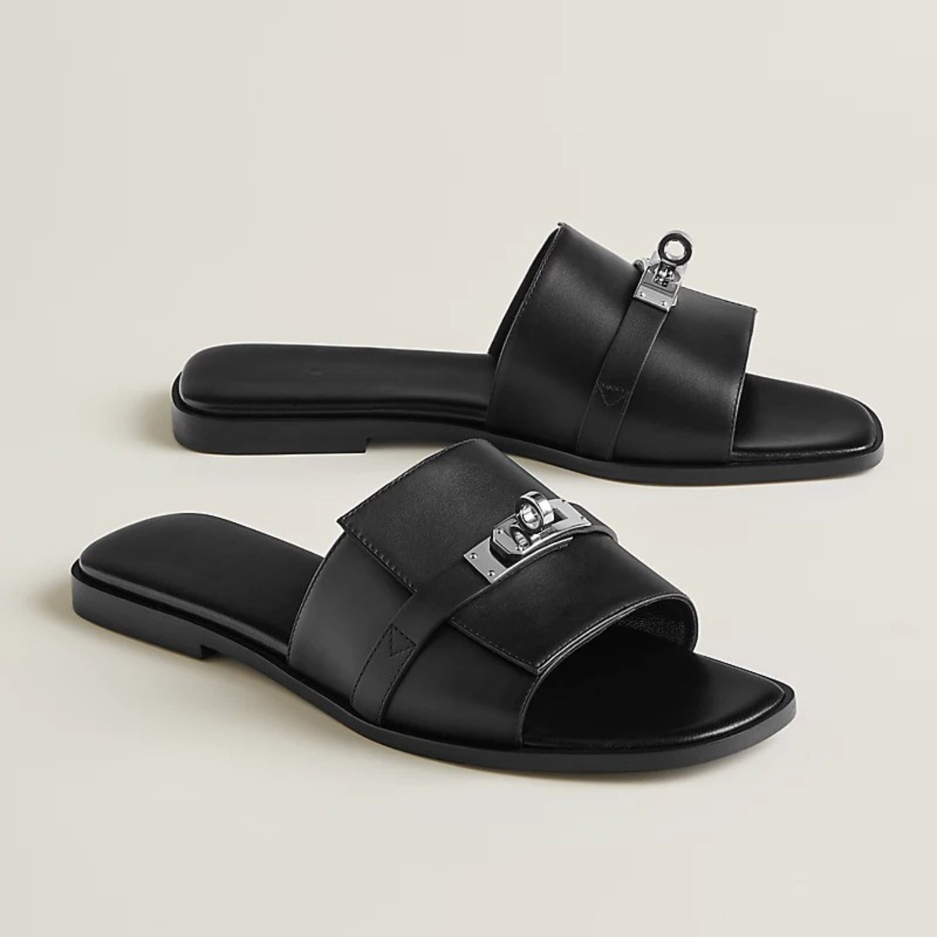 Julie | Elegant Sandals With Lock Design