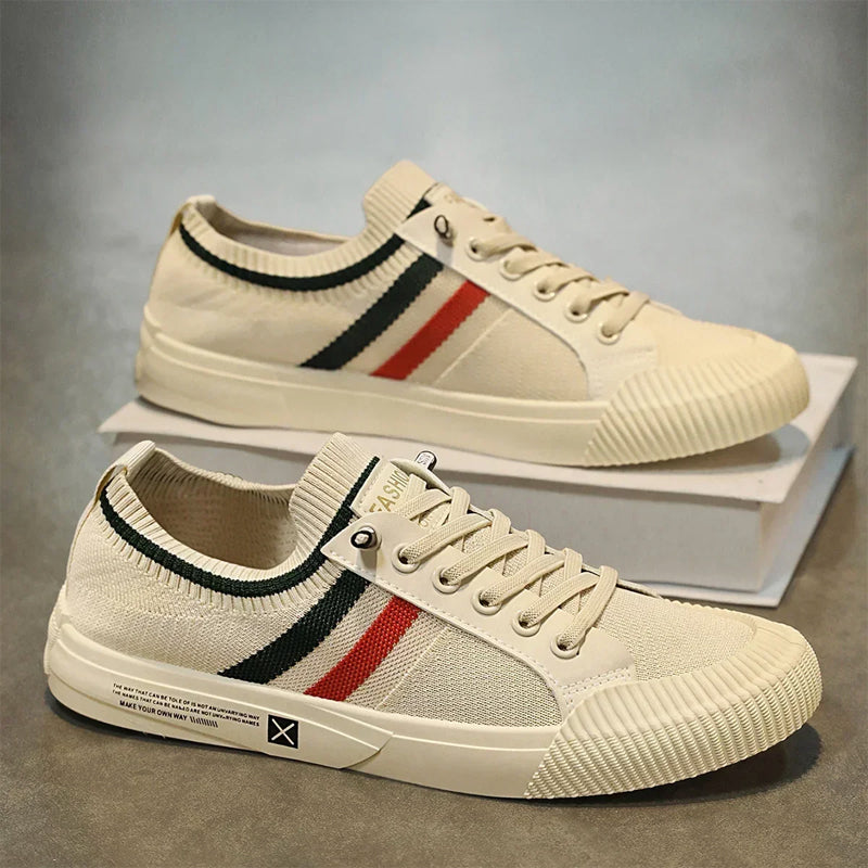 Men’s Lightweight Knit Lace Up Sneakers