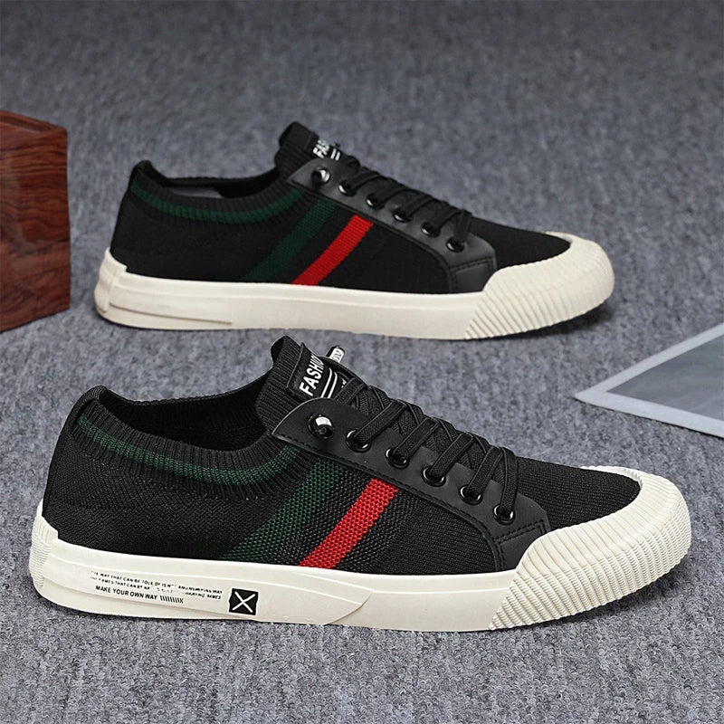 Men’s Lightweight Knit Lace Up Sneakers