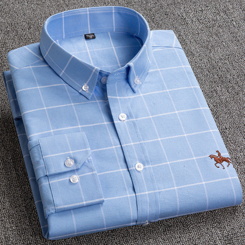 Men’s Long Sleeve Button Down Dress Shirt